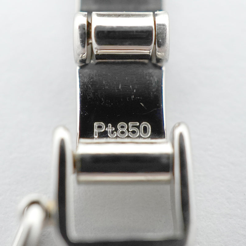 【6khg0010】喜平 ブレスレット Pt850 プラチナ 6面 ダブル 18.5cm 20.3g キヘイ【中古】メンズ レディース ユニセックス
