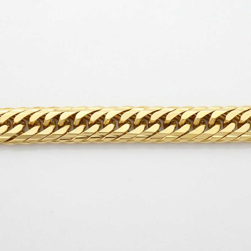 【6khg0011】喜平 ネックレス K18 ゴールド トリプル 14面 60.5cm 150.6g キヘイ 18金【中古】メンズ レディース ユニセックス