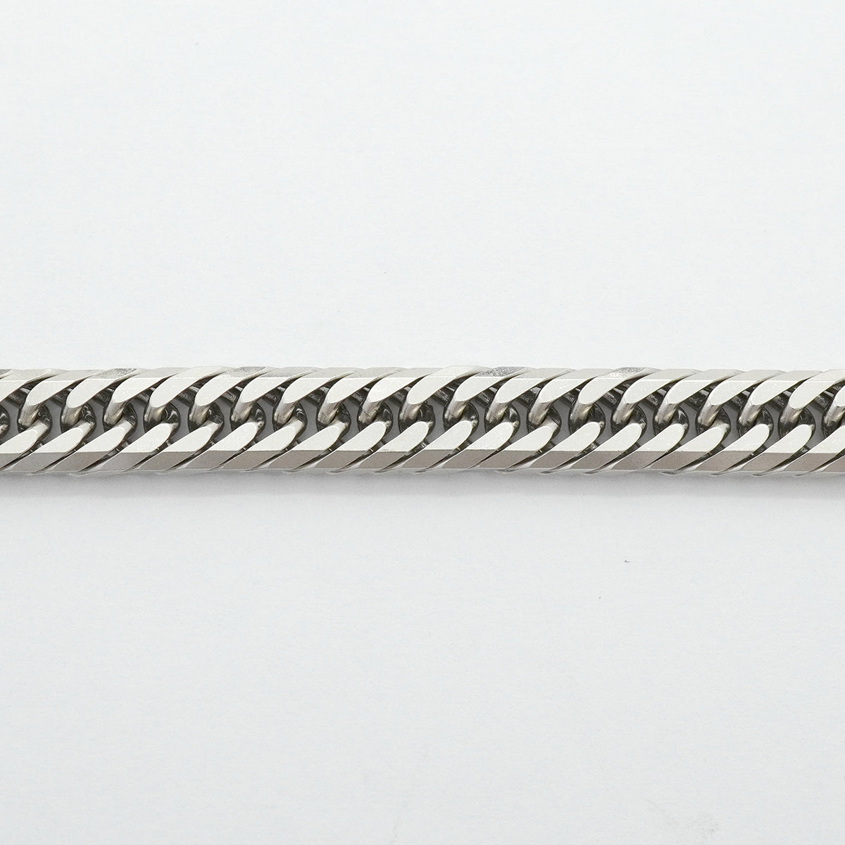 【6khg0012】喜平 ネックレス Pt850 プラチナ 8面 トリプル 60.3cm 100.6g キヘイ【中古】メンズ レディース ユニセックス