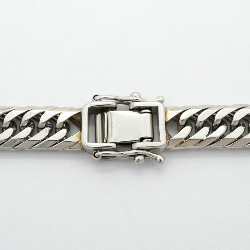 【6khg0012】喜平 ネックレス Pt850 プラチナ 8面 トリプル 60.3cm 100.6g キヘイ【中古】メンズ レディース ユニセックス