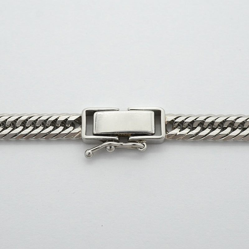 【6khg0013】喜平 ネックレス Pt850 プラチナ トリプル 12面 50.9cm 30.2g キヘイ【中古】メンズ レディース ユニセックス