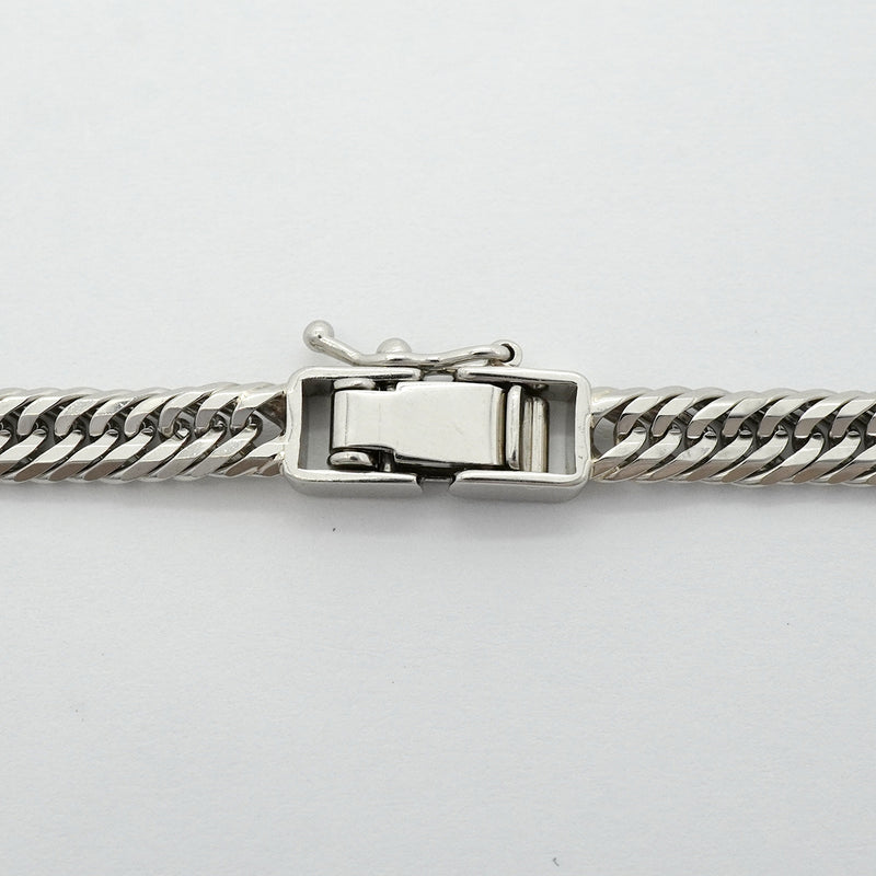 【6khg0013】喜平 ネックレス Pt850 プラチナ トリプル 12面 50.9cm 30.2g キヘイ【中古】メンズ レディース ユニセックス