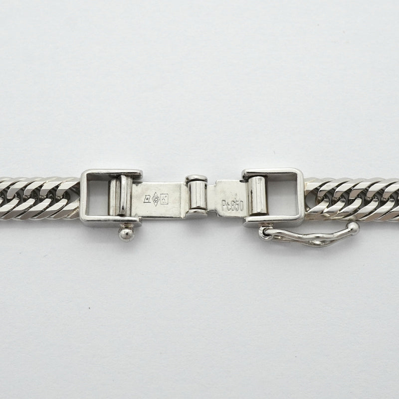 【6khg0013】喜平 ネックレス Pt850 プラチナ トリプル 12面 50.9cm 30.2g キヘイ【中古】メンズ レディース ユニセックス