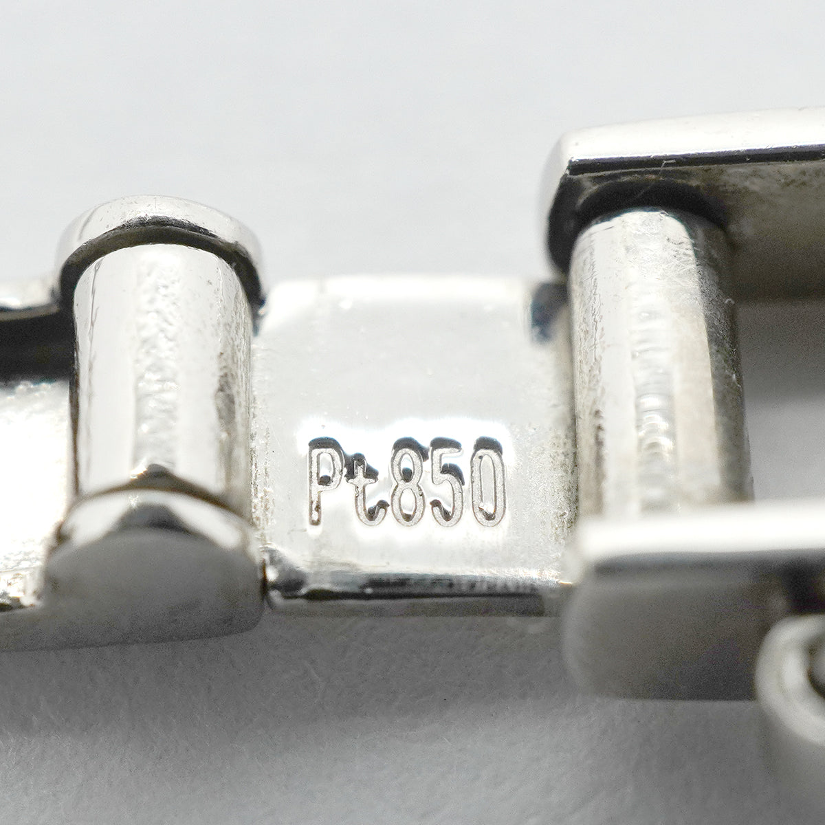 【6khg0014】喜平 ネックレス Pt850 プラチナ トリプル 12面 45.5cm 46.1g キヘイ【中古】メンズ レディース ユニセックス