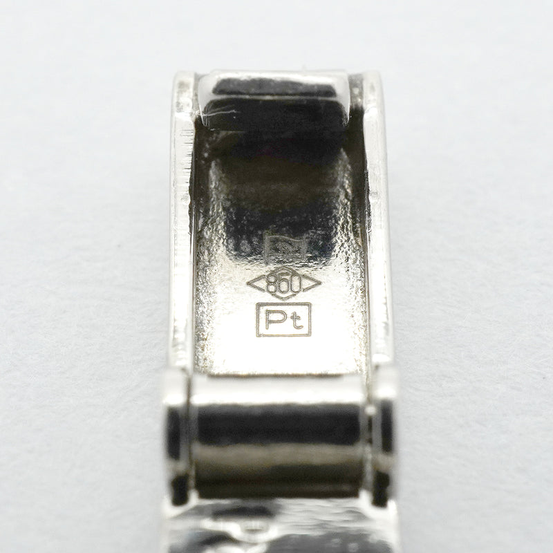 【6khg0014】喜平 ネックレス Pt850 プラチナ トリプル 12面 45.5cm 46.1g キヘイ【中古】メンズ レディース ユニセックス