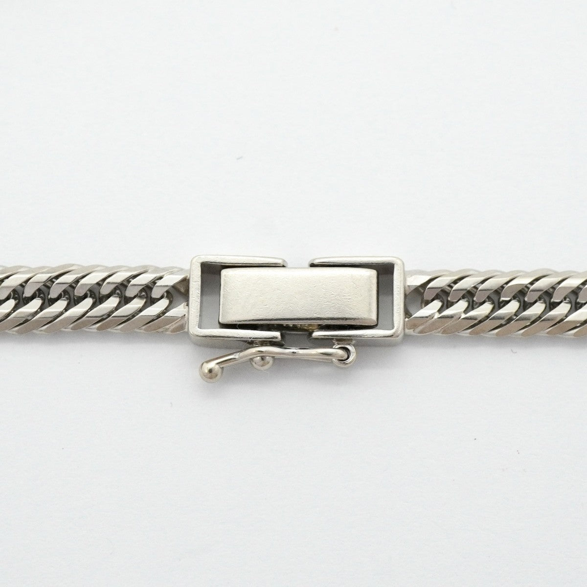 【6khg0016】喜平 ブレスレット Pt850 プラチナ トリプル 12面 18.7cm 12g キヘイ【中古】メンズ レディース ユニセックス