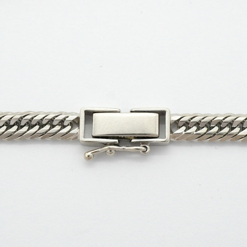【6khg0016】喜平 ブレスレット Pt850 プラチナ トリプル 12面 18.7cm 12g キヘイ【中古】メンズ レディース ユニセックス