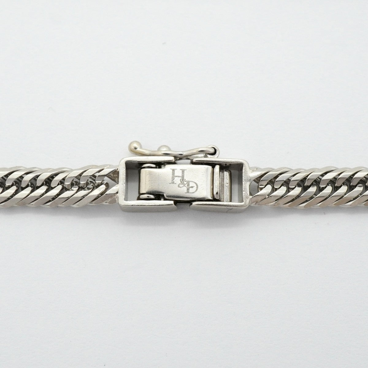 【6khg0016】喜平 ブレスレット Pt850 プラチナ トリプル 12面 18.7cm 12g キヘイ【中古】メンズ レディース ユニセックス
