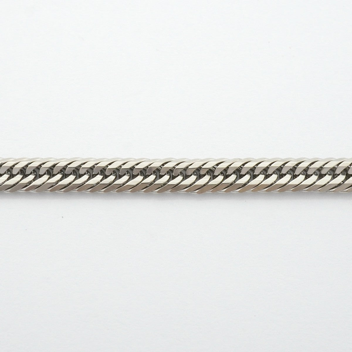 【6khg0016】喜平 ブレスレット Pt850 プラチナ トリプル 12面 18.7cm 12g キヘイ【中古】メンズ レディース ユニセックス