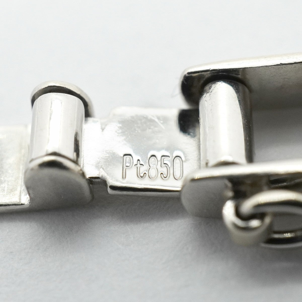 【6khg0016】喜平 ブレスレット Pt850 プラチナ トリプル 12面 18.7cm 12g キヘイ【中古】メンズ レディース ユニセックス