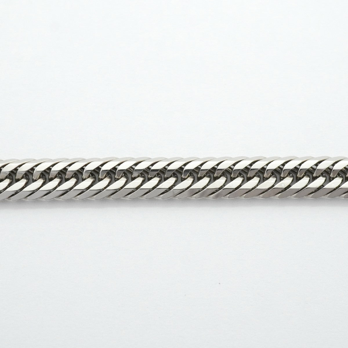 【6khg0019】喜平 ネックレス Pt850 プラチナ トリプル 12面 55.9cm 55.6g キヘイ【中古】メンズ レディース ユニセックス