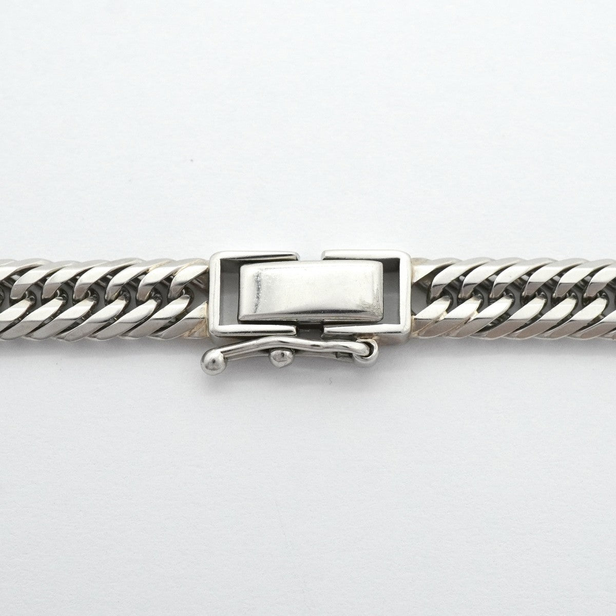 【6khg0019】喜平 ネックレス Pt850 プラチナ トリプル 12面 55.9cm 55.6g キヘイ【中古】メンズ レディース ユニセックス