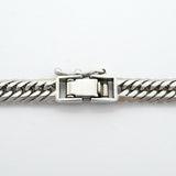 【6khg0019】喜平 ネックレス Pt850 プラチナ トリプル 12面 55.9cm 55.6g キヘイ【中古】メンズ レディース ユニセックス