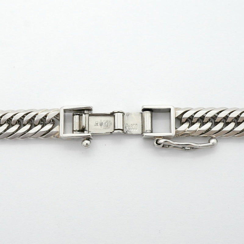 【6khg0019】喜平 ネックレス Pt850 プラチナ トリプル 12面 55.9cm 55.6g キヘイ【中古】メンズ レディース ユニセックス