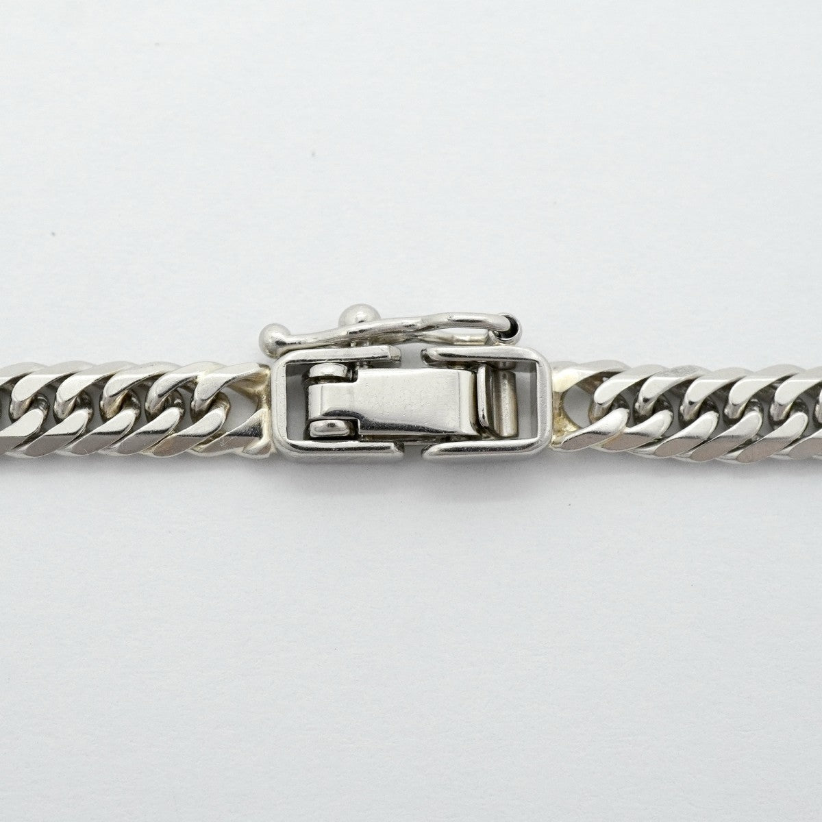 【6khg0020】喜平 ネックレス Pt850 プラチナ 6面 ダブル 50.7cm 30.2g キヘイ【中古】メンズ レディース ユニセックス