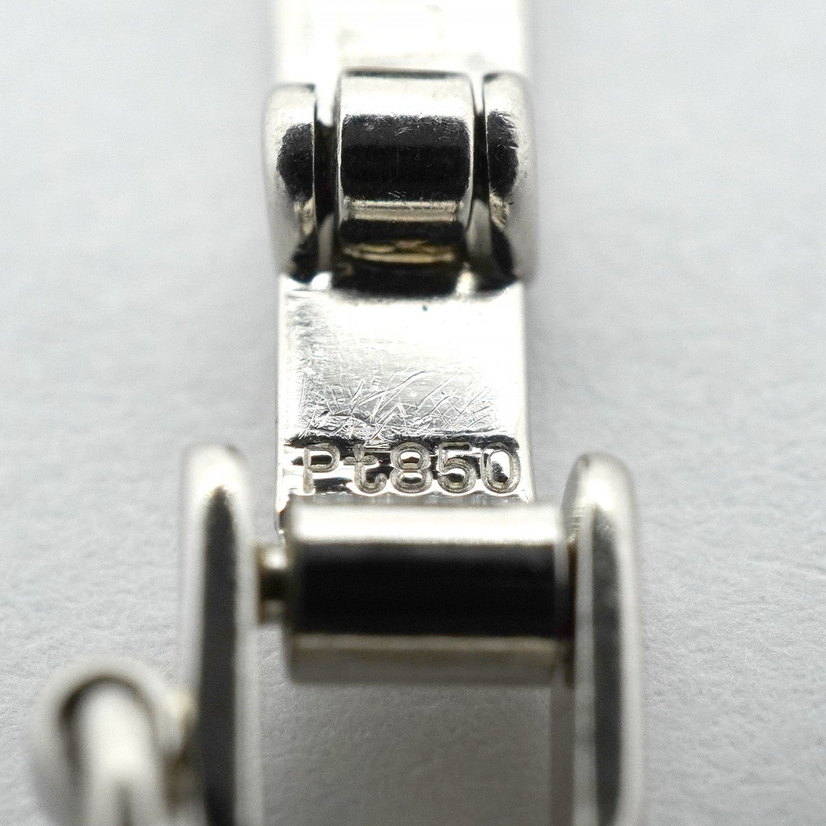 【6khg0020】喜平 ネックレス Pt850 プラチナ 6面 ダブル 50.7cm 30.2g キヘイ【中古】メンズ レディース ユニセックス