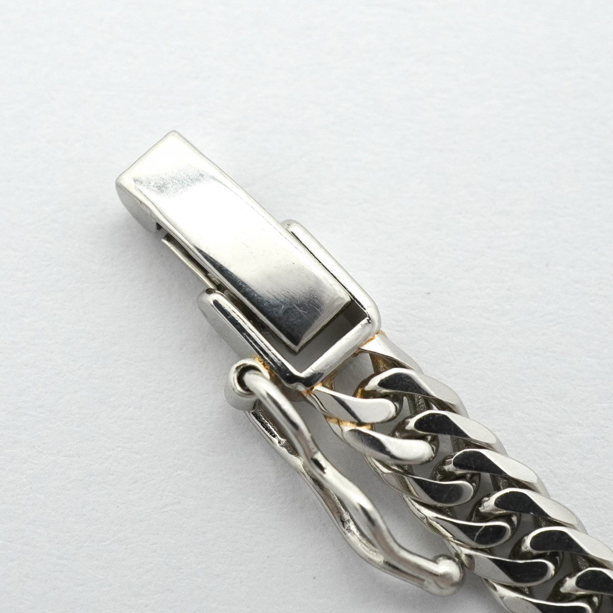 【6khg0022】喜平 ネックレス Pt850 プラチナ 6面 ダブル 50.1cm 30.5g キヘイ【中古】メンズ レディース ユニセックス