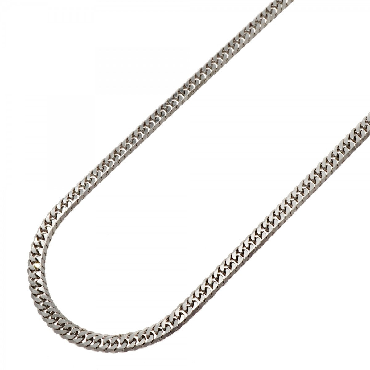 【6khg0022】喜平 ネックレス Pt850 プラチナ 6面 ダブル 50.1cm 30.5g キヘイ【中古】メンズ レディース ユニセックス