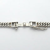 【6khg0022】喜平 ネックレス Pt850 プラチナ 6面 ダブル 50.1cm 30.5g キヘイ【中古】メンズ レディース ユニセックス