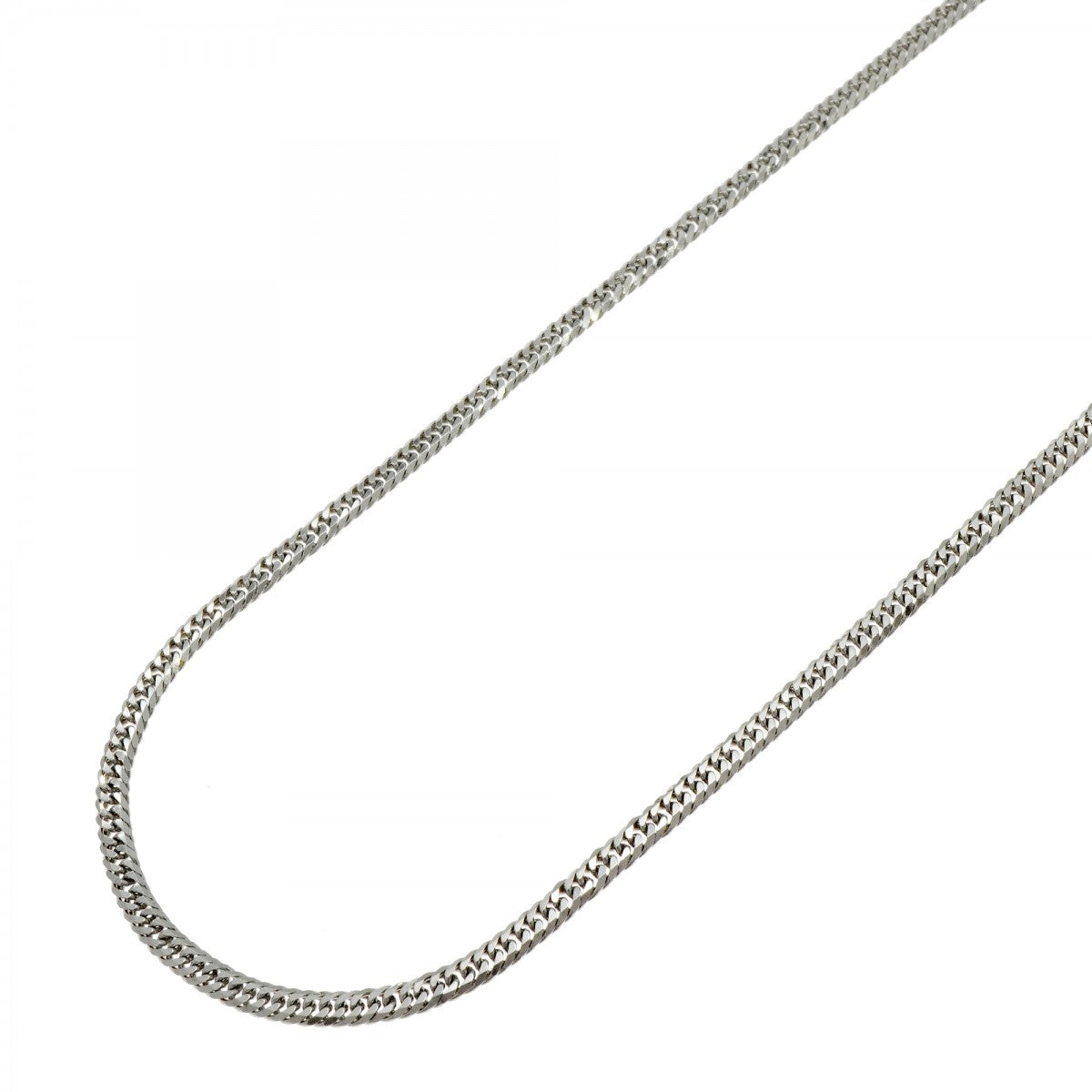 【6khg0023】喜平 ネックレス Pt850 プラチナ 6面 ダブル 50.3cm 12.8g キヘイ【中古】メンズ レディース ユニセックス