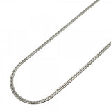 【6khg0023】喜平 ネックレス Pt850 プラチナ 6面 ダブル 50.3cm 12.8g キヘイ【中古】メンズ レディース ユニセックス
