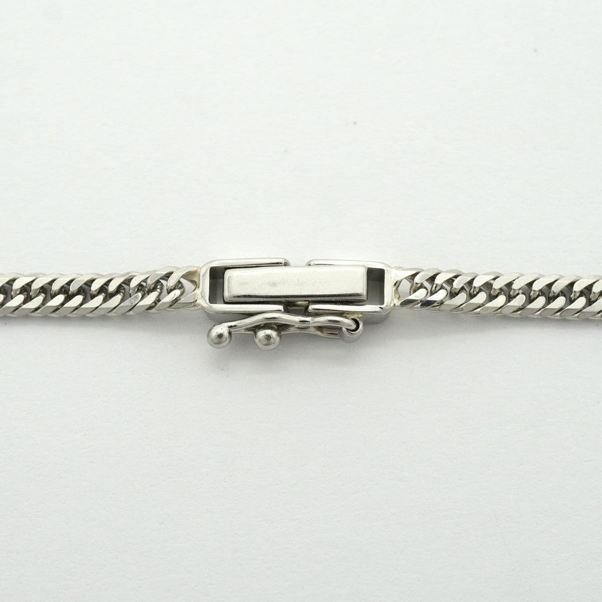 【6khg0023】喜平 ネックレス Pt850 プラチナ 6面 ダブル 50.3cm 12.8g キヘイ【中古】メンズ レディース ユニセックス