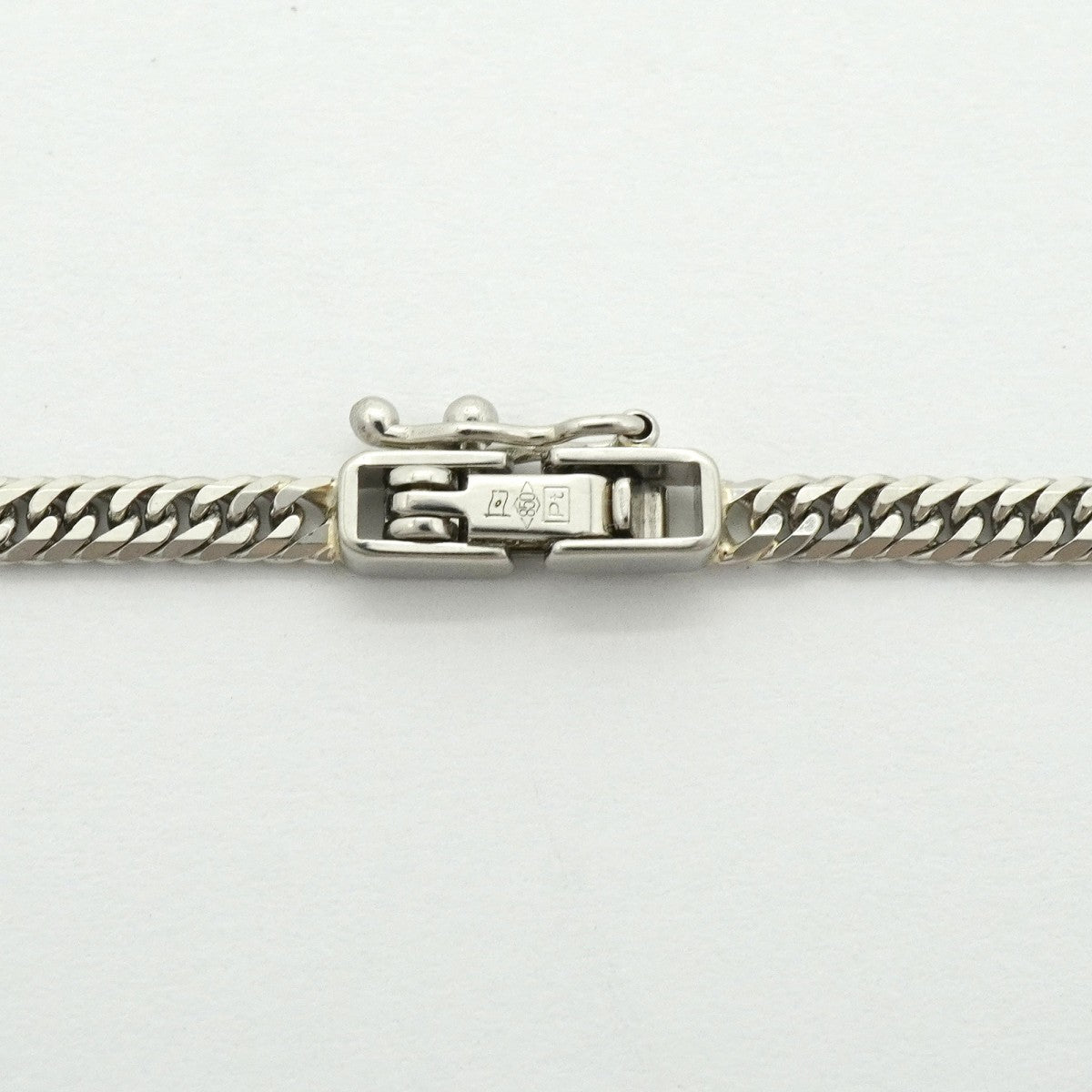 【6khg0023】喜平 ネックレス Pt850 プラチナ 6面 ダブル 50.3cm 12.8g キヘイ【中古】メンズ レディース ユニセックス