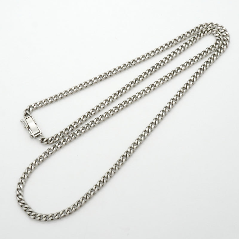 【6khg0024】喜平 ネックレス Pt850 プラチナ 8面 シングル 52.1cm 30.1g キヘイ【中古】メンズ レディース ユニセックス