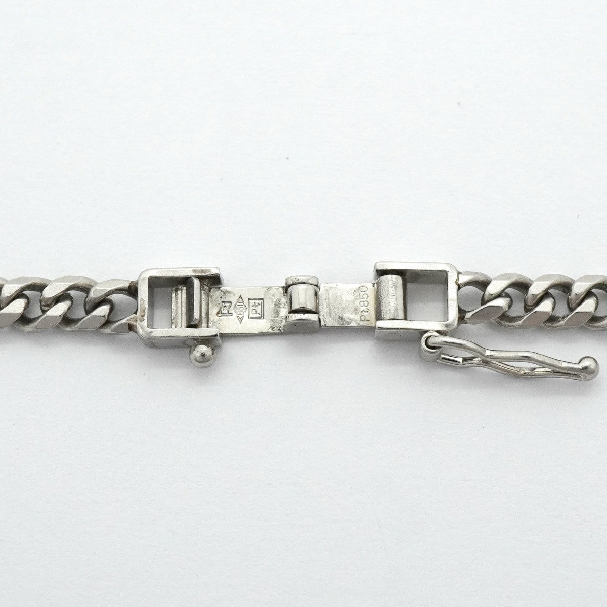 【6khg0024】喜平 ネックレス Pt850 プラチナ 8面 シングル 52.1cm 30.1g キヘイ【中古】メンズ レディース ユニセックス