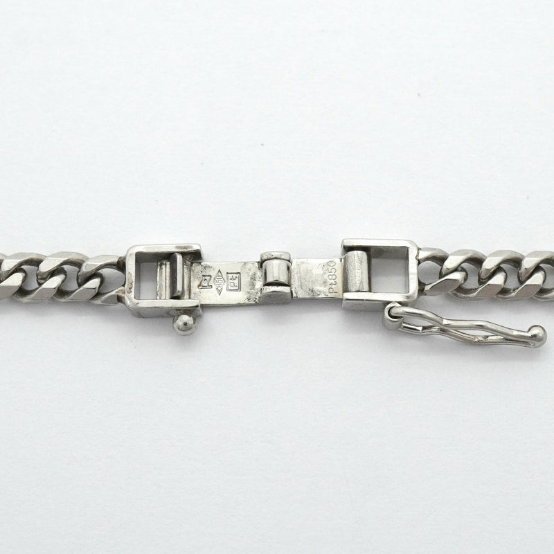 【6khg0024】喜平 ネックレス Pt850 プラチナ 8面 シングル 52.1cm 30.1g キヘイ【中古】メンズ レディース ユニセックス