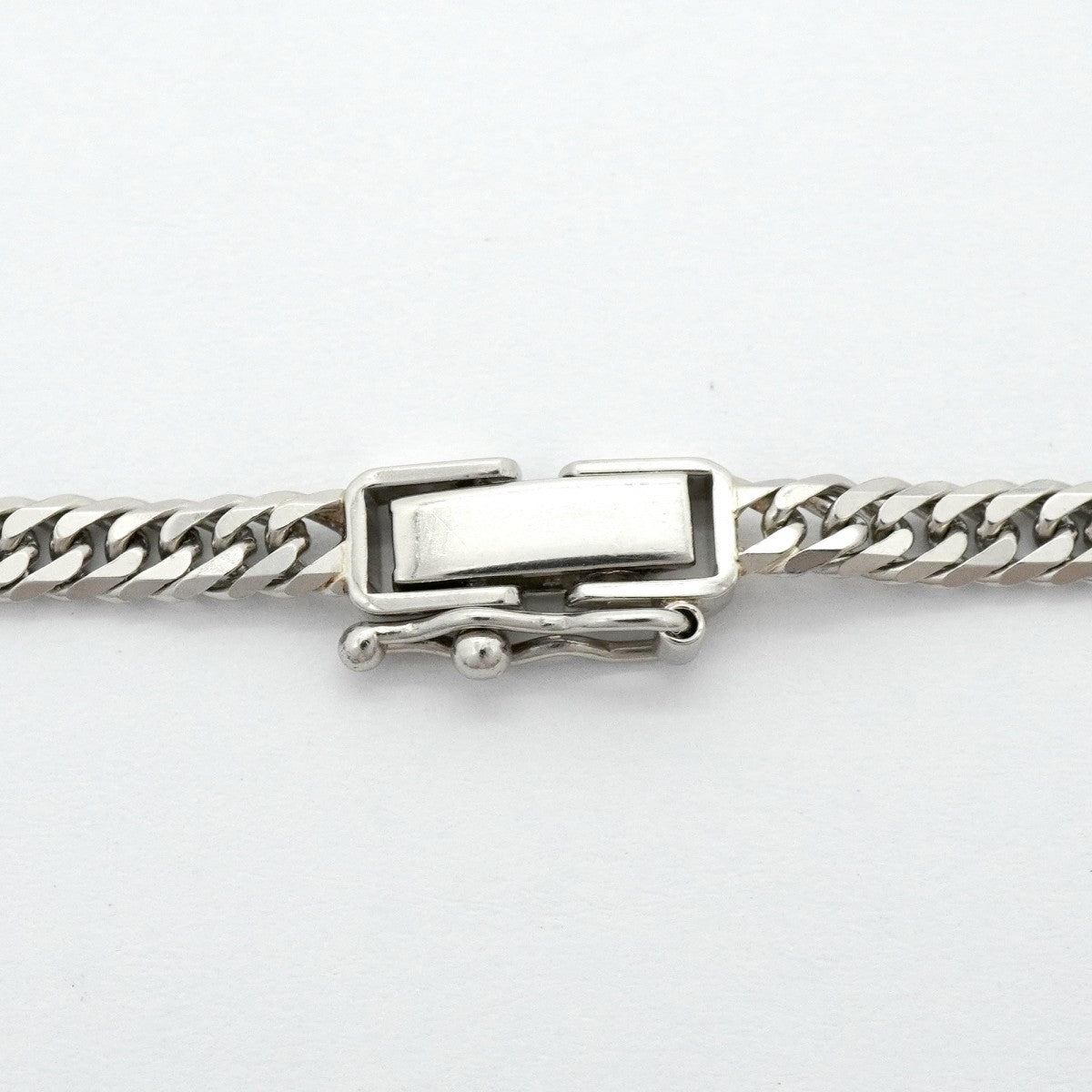 【6khg0025】喜平 ネックレス Pt850 プラチナ 6面 ダブル 50.5cm 20.2g キヘイ【中古】メンズ レディース ユニセックス
