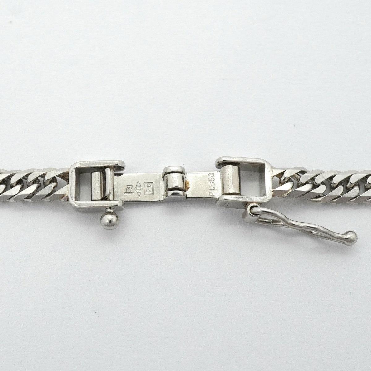 【6khg0025】喜平 ネックレス Pt850 プラチナ 6面 ダブル 50.5cm 20.2g キヘイ【中古】メンズ レディース ユニセックス