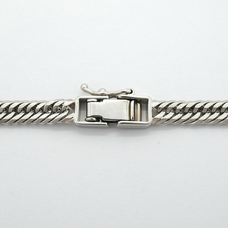 【6khg0026】喜平 ブレスレット Pt850 プラチナ トリプル 12面 22.6cm 14.5g キヘイ【中古】メンズ レディース ユニセックス