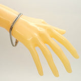 【6khg0027】喜平 ブレスレット Pt850 プラチナ トリプル 12面 20.6cm 21.3g キヘイ【中古】メンズ レディース ユニセックス