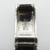 【6khg0027】喜平 ブレスレット Pt850 プラチナ トリプル 12面 20.6cm 21.3g キヘイ【中古】メンズ レディース ユニセックス