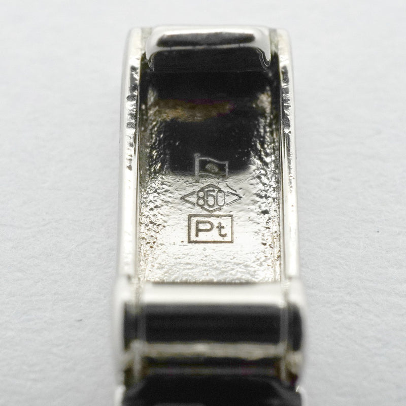 【6khg0027】喜平 ブレスレット Pt850 プラチナ トリプル 12面 20.6cm 21.3g キヘイ【中古】メンズ レディース ユニセックス