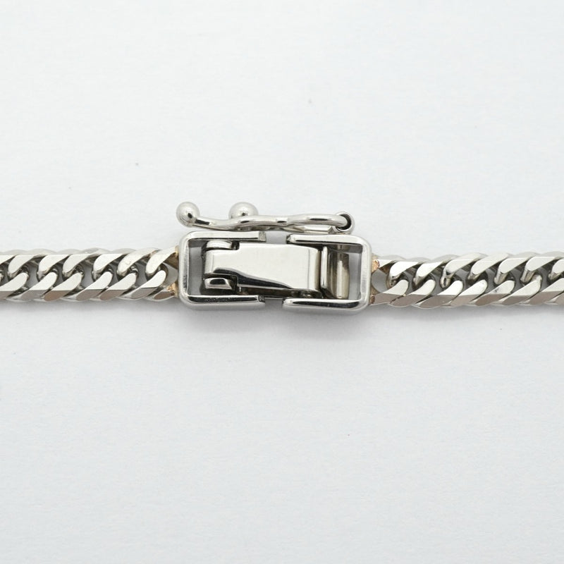 【6khg0028】喜平 ネックレス Pt850 プラチナ 6面 ダブル 60.3cm 24.1g キヘイ【中古】メンズ レディース ユニセックス