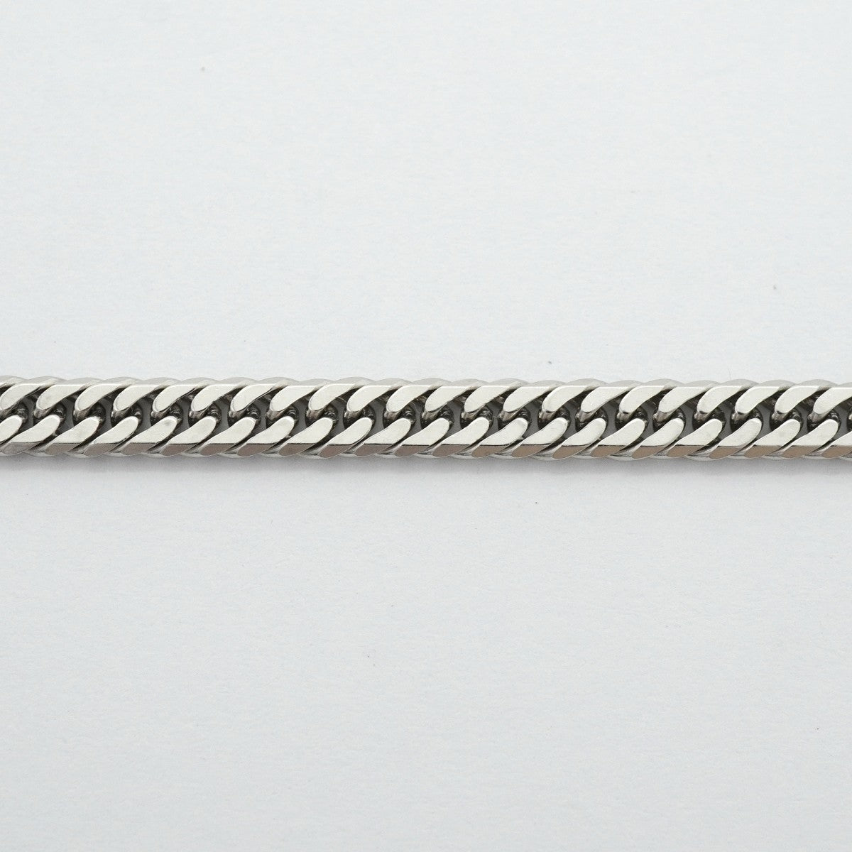 【6khg0029】喜平 ネックレス Pt850 プラチナ 6面 ダブル 51.4cm 30.2g キヘイ【中古】メンズ レディース ユニセックス