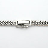 【6khg0031】喜平 ネックレス Pt850 プラチナ 6面 ダブル 50.7cm 30.4g キヘイ【中古】メンズ レディース ユニセックス