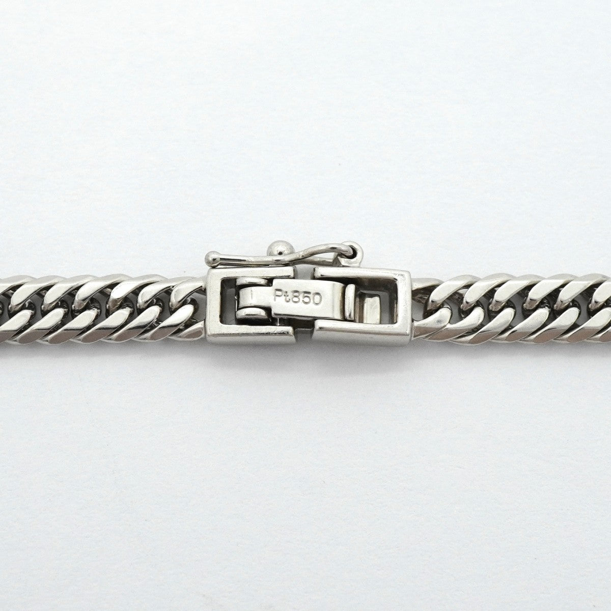 【6khg0031】喜平 ネックレス Pt850 プラチナ 6面 ダブル 50.7cm 30.4g キヘイ【中古】メンズ レディース ユニセックス