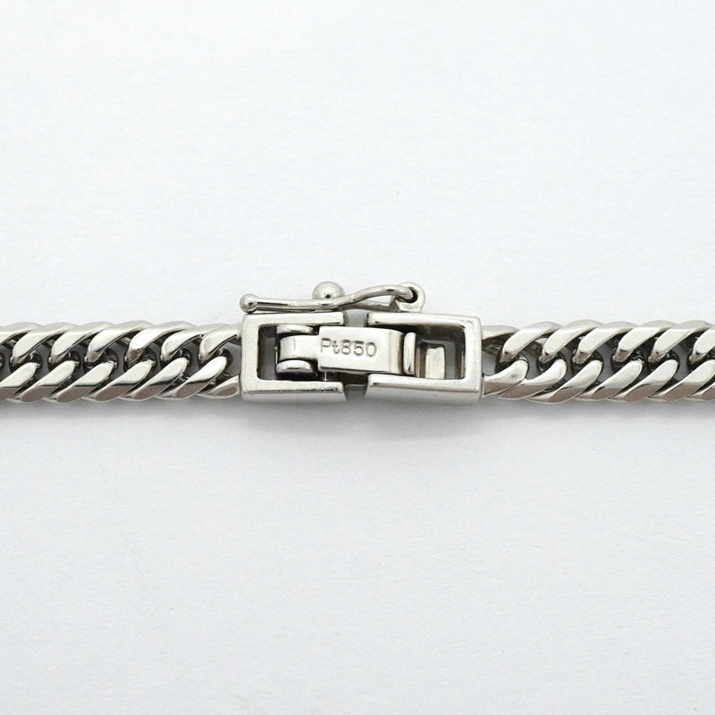 【6khg0031】喜平 ネックレス Pt850 プラチナ 6面 ダブル 50.7cm 30.4g キヘイ【中古】メンズ レディース ユニセックス