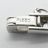 【6khg0031】喜平 ネックレス Pt850 プラチナ 6面 ダブル 50.7cm 30.4g キヘイ【中古】メンズ レディース ユニセックス