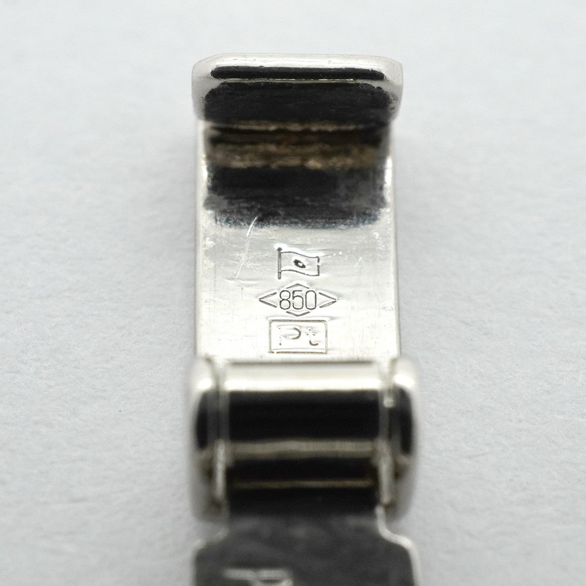 【6khg0032】喜平 ブレスレット Pt850 プラチナ トリプル 12面 16.7cm 10.7g キヘイ【中古】メンズ レディース ユニセックス
