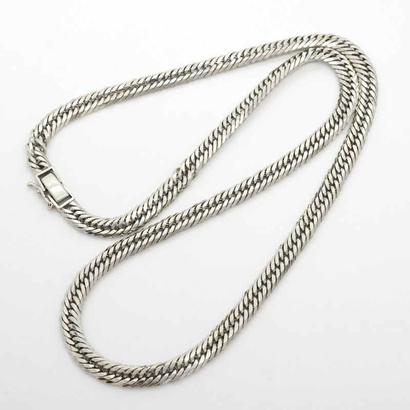 【6khg0033】喜平 ネックレス Pt850 プラチナ トリプル 12面 51.1cm 50.5g キヘイ【中古】メンズ レディース ユニセックス