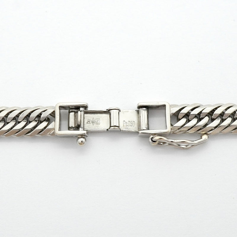 【6khg0033】喜平 ネックレス Pt850 プラチナ トリプル 12面 51.1cm 50.5g キヘイ【中古】メンズ レディース ユニセックス