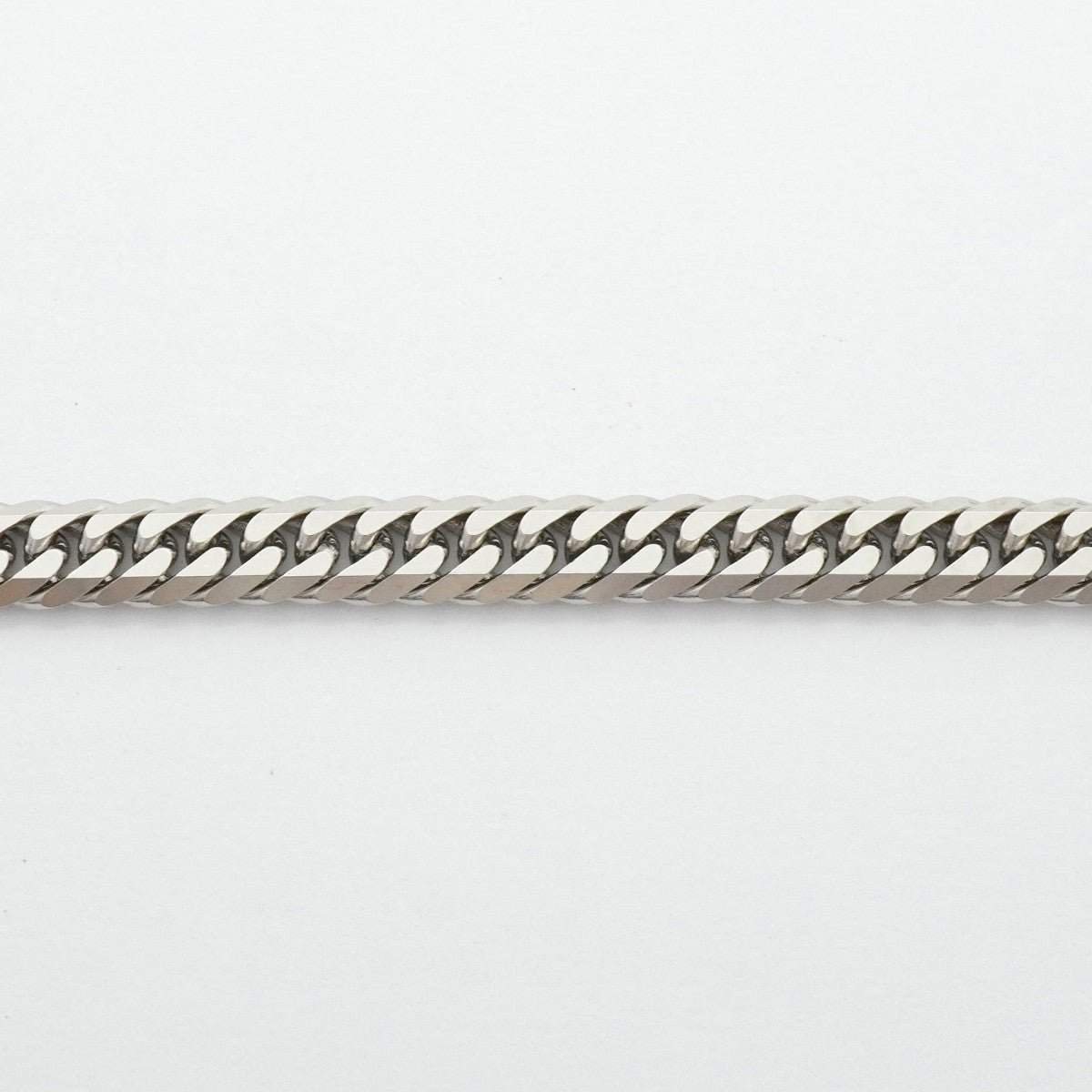 【6khg0034】喜平 ネックレス Pt850 プラチナ 6面 ダブル 50.5cm 50.5g キヘイ【中古】メンズ レディース ユニセックス