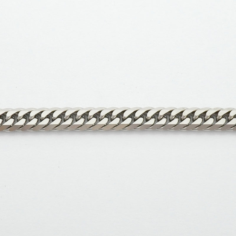 【6khg0034】喜平 ネックレス Pt850 プラチナ 6面 ダブル 50.5cm 50.5g キヘイ【中古】メンズ レディース ユニセックス
