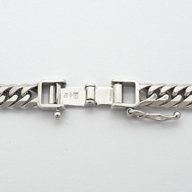 【6khg0034】喜平 ネックレス Pt850 プラチナ 6面 ダブル 50.5cm 50.5g キヘイ【中古】メンズ レディース ユニセックス