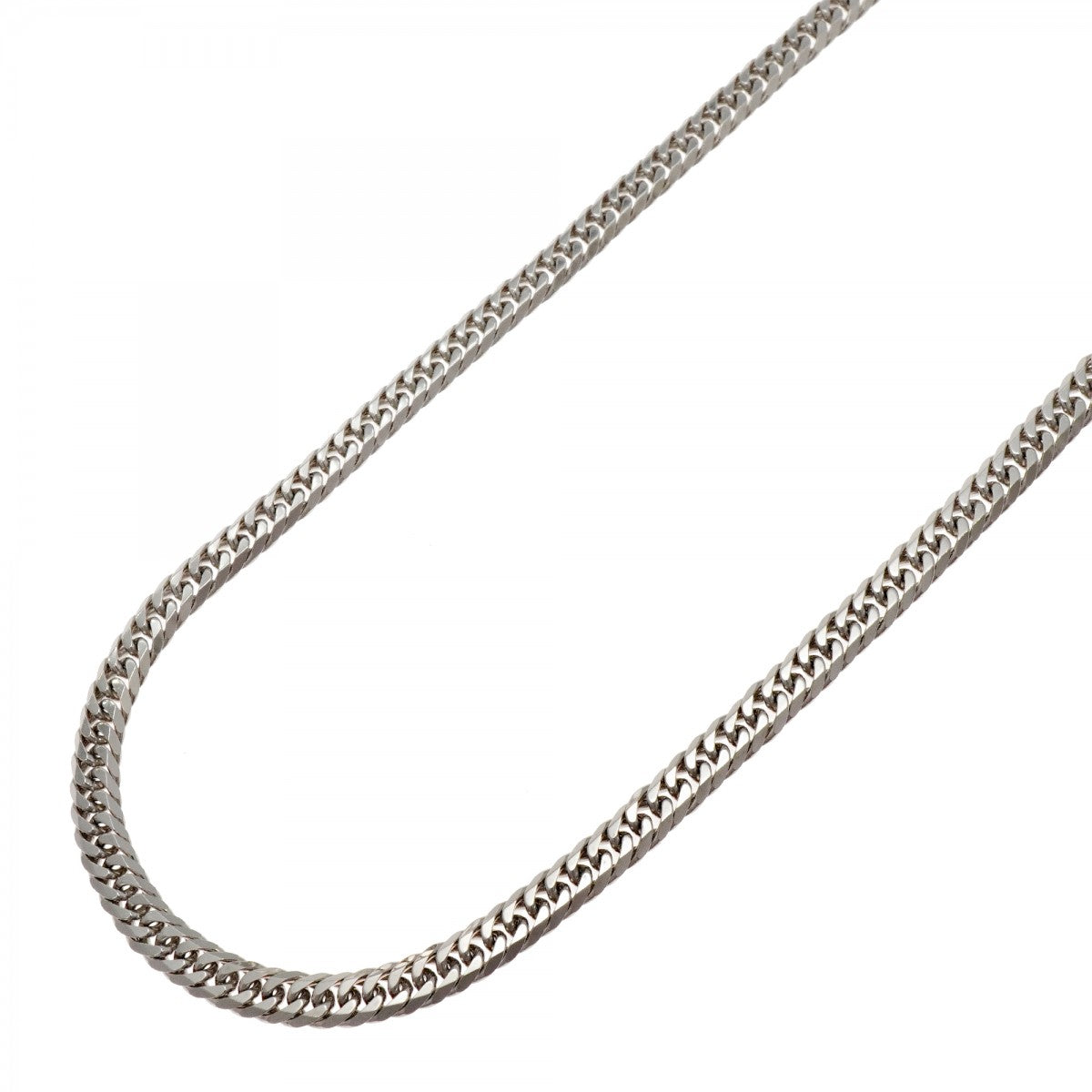 【6khg0035】喜平 ネックレス Pt850 プラチナ 6面 ダブル 50.9cm 30.2g キヘイ【中古】メンズ レディース ユニセックス