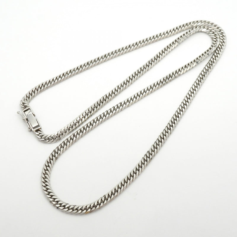 【6khg0035】喜平 ネックレス Pt850 プラチナ 6面 ダブル 50.9cm 30.2g キヘイ【中古】メンズ レディース ユニセックス